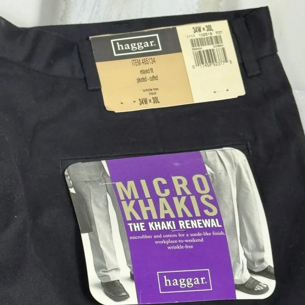 Haggar micro khaki